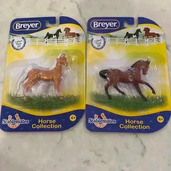 NEW Set of 2 Breyer Stablemates Horse Collection - Picture 1 of 4